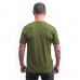 Мъжка Термотениска от 100% Мериносова Вълна Sensor Merino Active Hiking (Къс Ръкав) – Safari Green